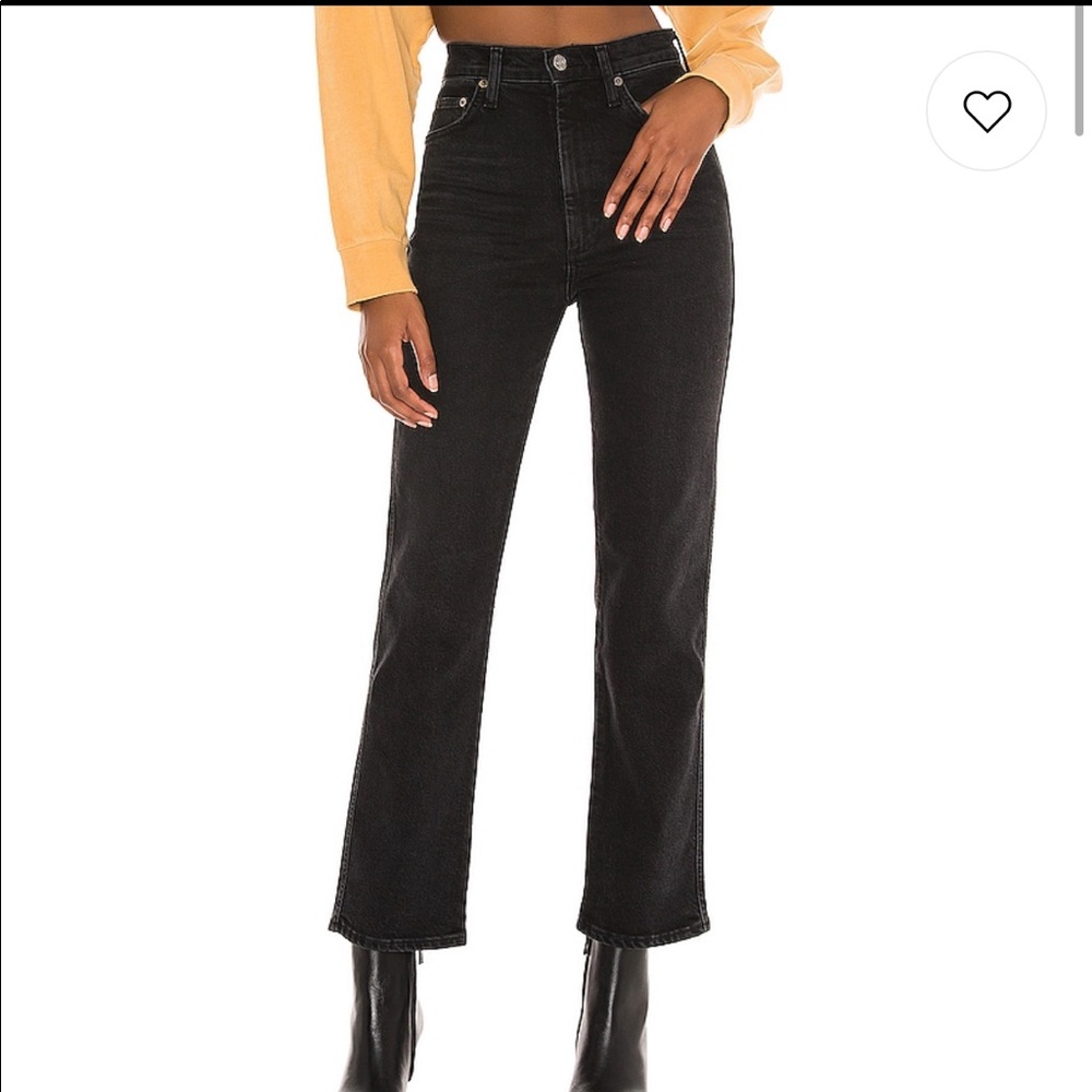 Pinch Waist High Rise Kick Flare in Panoramic
AGOLDE